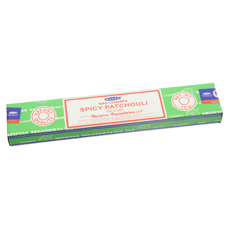 Kadzidła Satya Mix - NAG CHAMPA & SPICY PATCHOULI