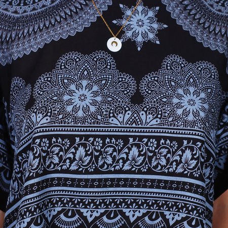 Koszulka wzorzysta krótka