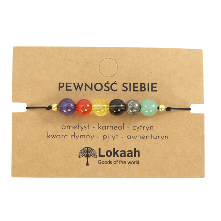 Bransoletka z kamiennych kulek – Amulet