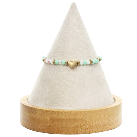 Bransoletka ze złotym serduszkiem