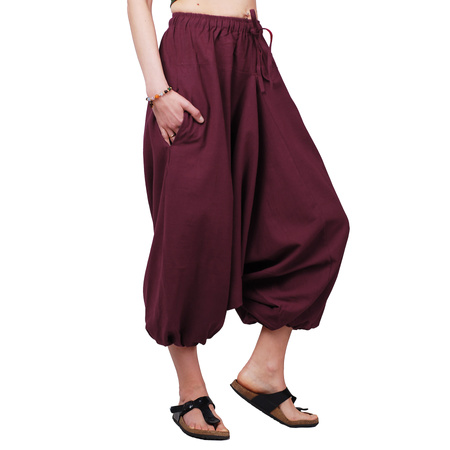 Szarawary z Tajlandii jednokolorowe