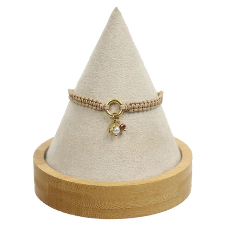 Bransoletka ściągana z koniczynką