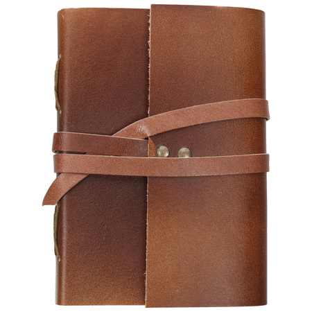 Notes skórzany z Indii