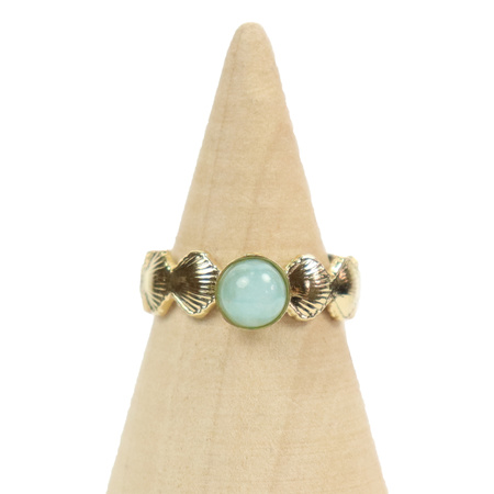 Pierścionek muszelkowy