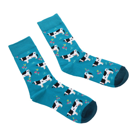 Kolorowe skarpetki za kostkę - zwierzęta