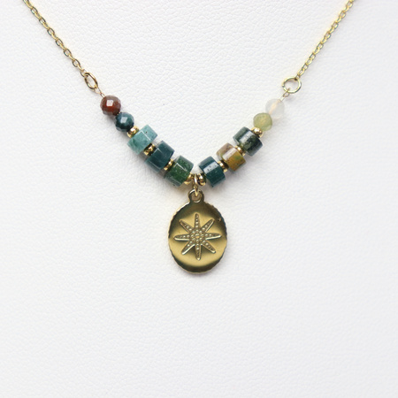 Naszyjnik z kamyczkami