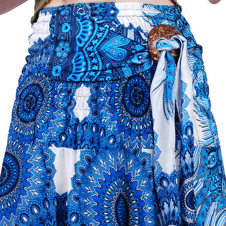 Spódnica wzorzysta wiązana