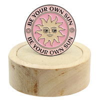 Przypinka metalowa - okrągła