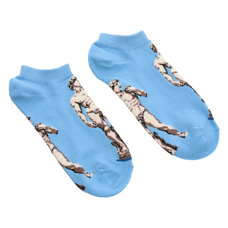 Skarpety wyszywane krótkie