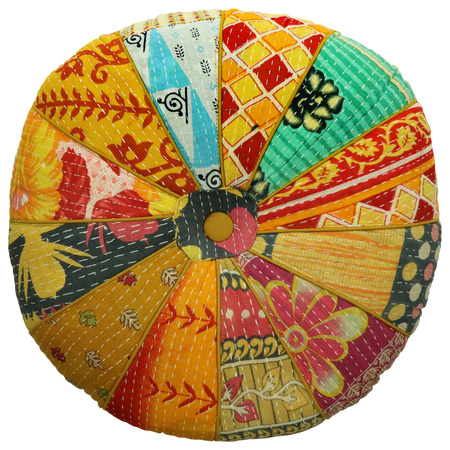 Poduszka do medytacji - patchwork