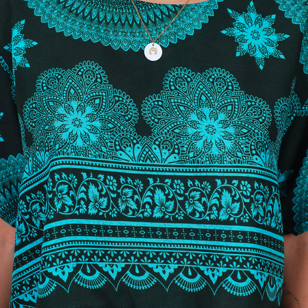 Koszulka wzorzysta krótka