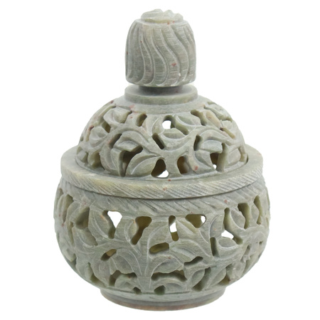 Puzderko z kamienia mydlanego