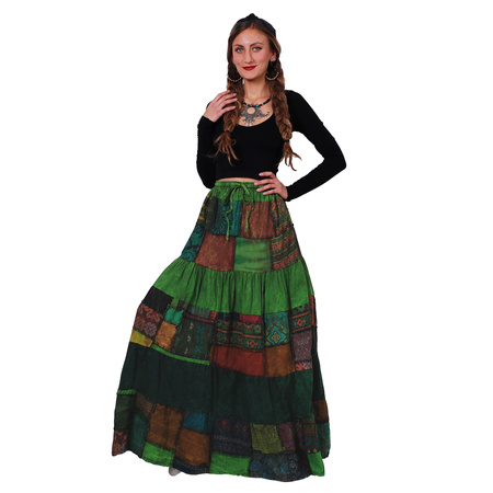 Tajlandia Spódnica Patchwork