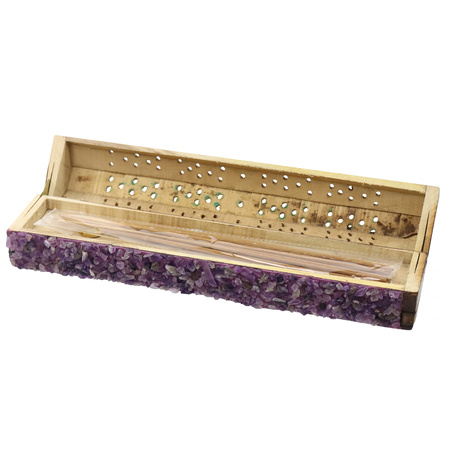 Podstawka na kadzidła drewniana