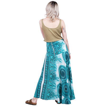 Spódnica wzorzysta wiązana