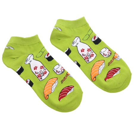 Kolorowe skarpetki krótkie