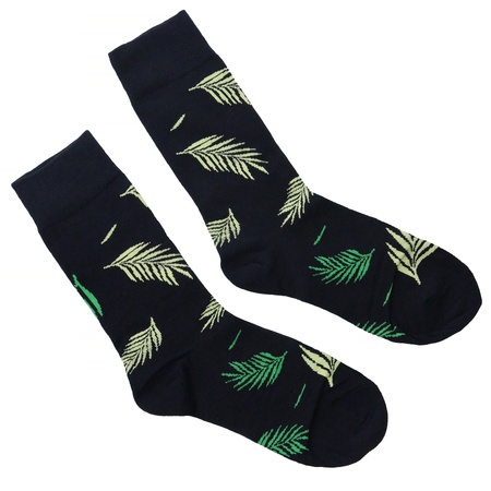 Kolorowe skarpetki za kostkę - natura