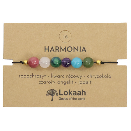 Bransoletka z kamiennych kulek – Amulet