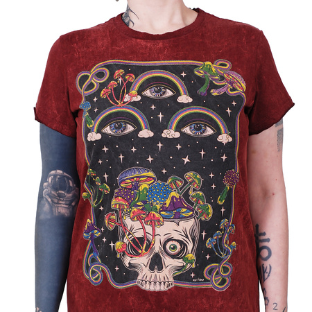 Tajlandia sukienka długa z nadrukiem