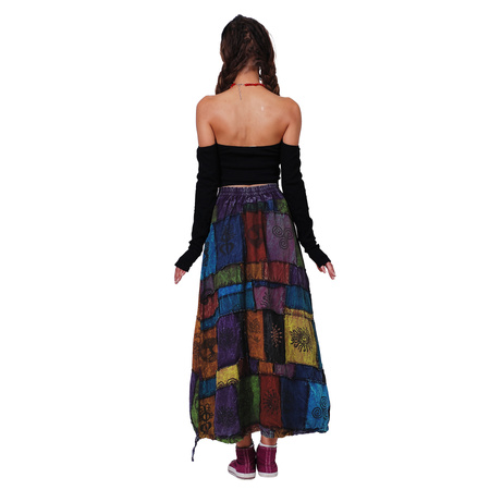Tajlandia spódnica patchwork