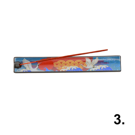 Ceramiczna podstawka pod kadzidło MALOWANA