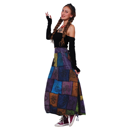 Tajlandia spódnica patchwork