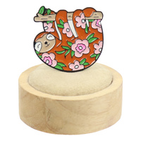 Przypinka metalowa - Leniwce