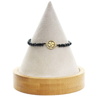 Bransoletka ze złotą koniczynną