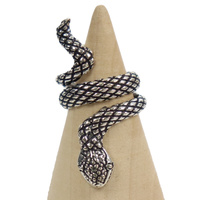 Pierścionek indyjski z motywem węża