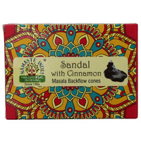Kadzidła Dymne Namaste India - SANDAL WITH CINNAMON