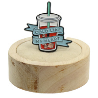 Przypinka metalowa - Mix wzorów