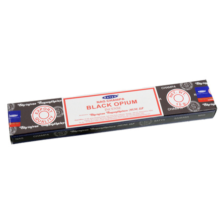 Kadzidła Satya NAG CHAMPA BLACK OPIUM