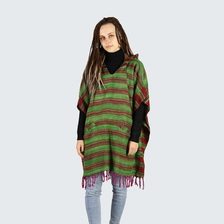 Poncho JESIENNE JABŁKO