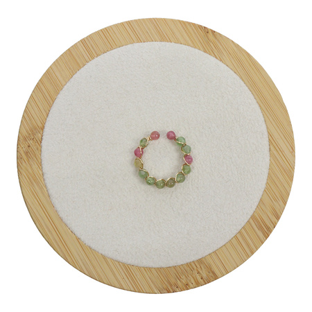 Pierścionek z kamyczkami