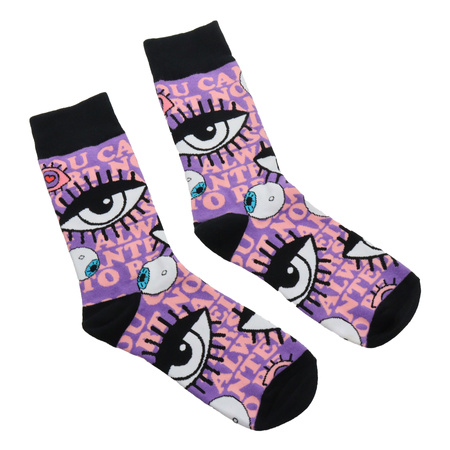 Kolorowe skarpetki za kostkę