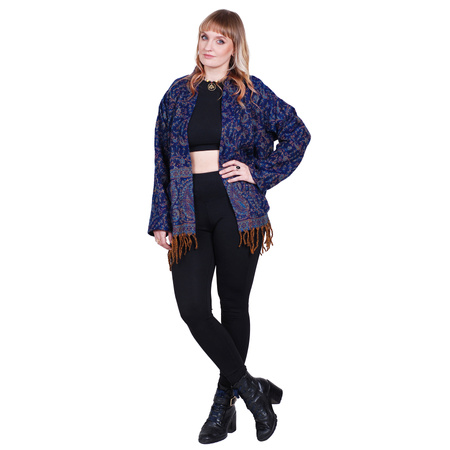 Indie kimono z kieszeniami