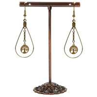 Kolczyki orientalne z miedzi