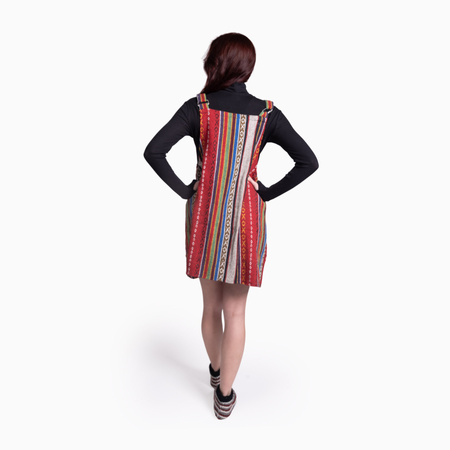 Indie sukienka ogrodniczka