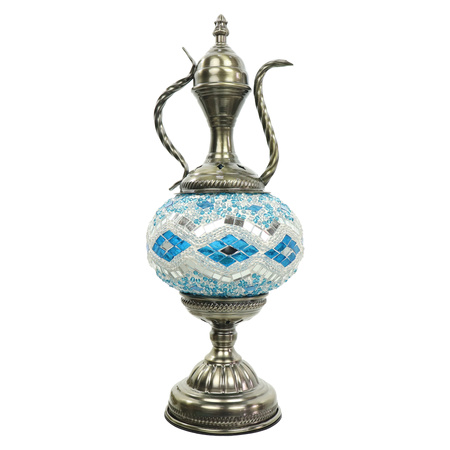 Lampa mozaikowa w kształcie wazy - duża