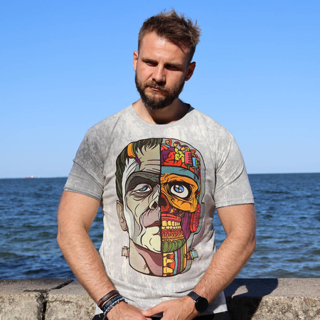 T-Shirt męski hippie ZOMBIE BOY