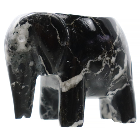 Świecznik słoń kamienny