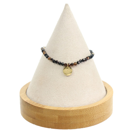 Bransoletka delikatna kamień