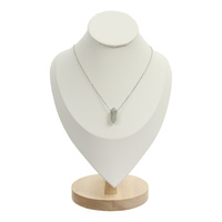 Naszyjnik srebrny z wisiorkiem kamiennym