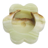 Świecznik onyksowy kwiatek