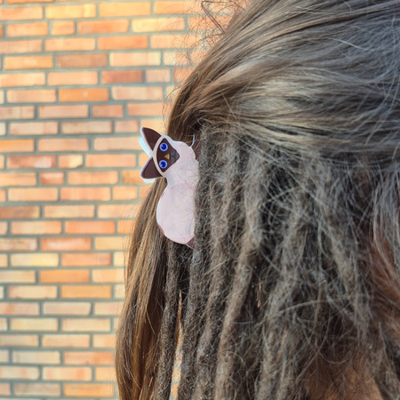 Błyszcząca klamra do włosów