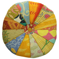 Poduszka do medytacji - patchwork