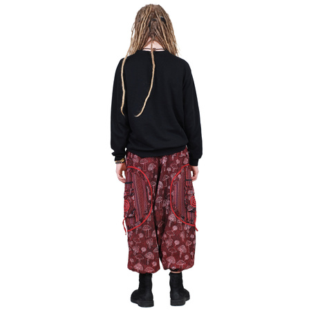 Szarawary stonewash grzyby