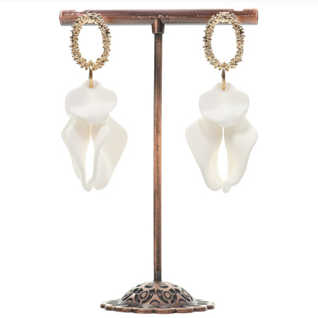 Kolczyki płatki - krótkie