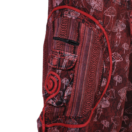 Szarawary stonewash grzyby