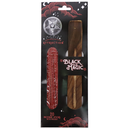 Kadzidła Black Magic Attraction + podstawka